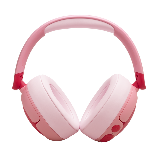 JBL Junior 470NC - Pink - Wireless over-ear noise cancelling kids headphones - Back image number null